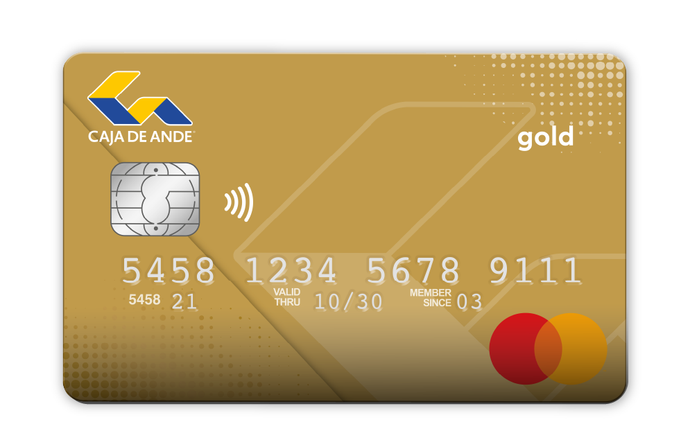 Tarjeta Gold